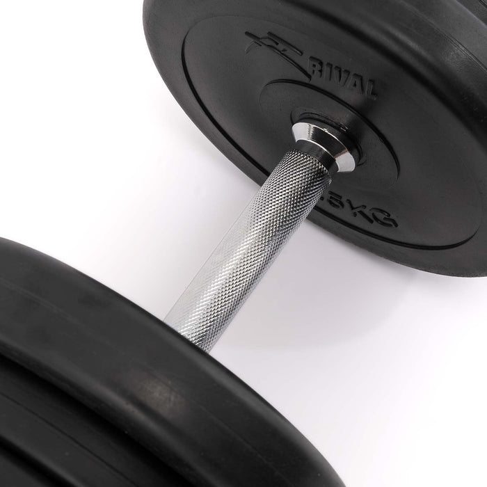 Rival Vinyl Adjustable Dumbbell Set - 20kg