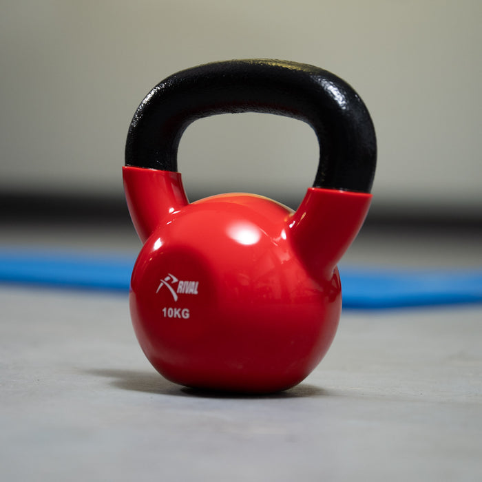 Rival Vinyl Coated Kettlebell - 10kg