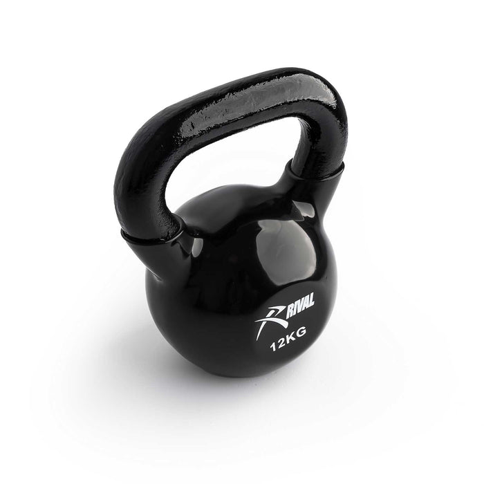 Rival Vinyl Coated Kettlebell - 12kg