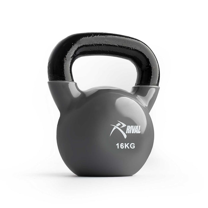 Rival Vinyl Coated Kettlebell - 16kg