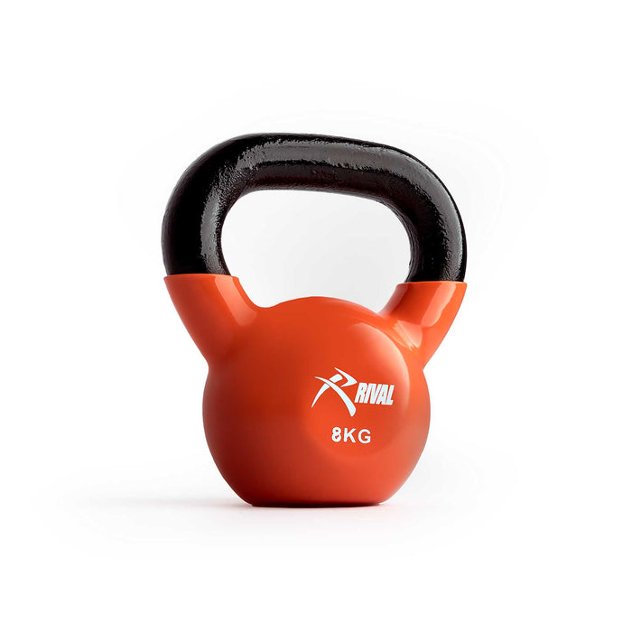 Rival Vinyl Coated Kettlebell - 8kg