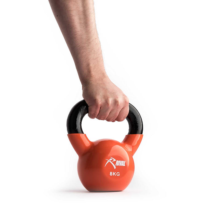 Rival Vinyl Coated Kettlebell - 8kg