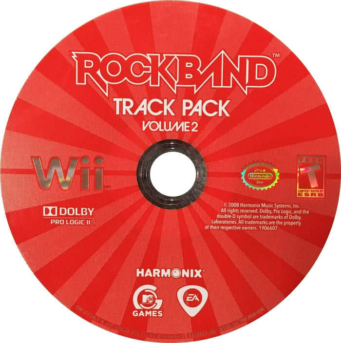 Rock Band Track Pack: Vol. 2 Wii - Video Game - Used - CaveGamers - Image 3