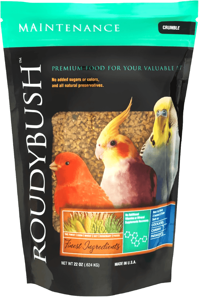 Roudybush Daily Maintenance Crumble - New York Bird Supply