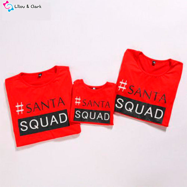 Santa Squad Family Pj's