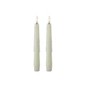 Set of 2 8 Inch LED Drip Taper Candles