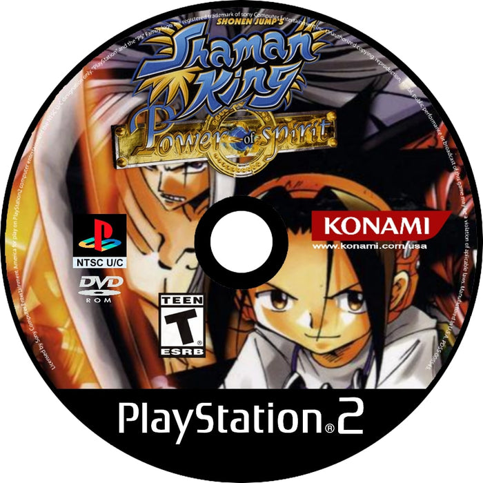 Shaman King Power of Spirit PS2 - Video Game - Used - CaveGamers - Image 3