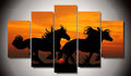 Silhouettes on Sunset