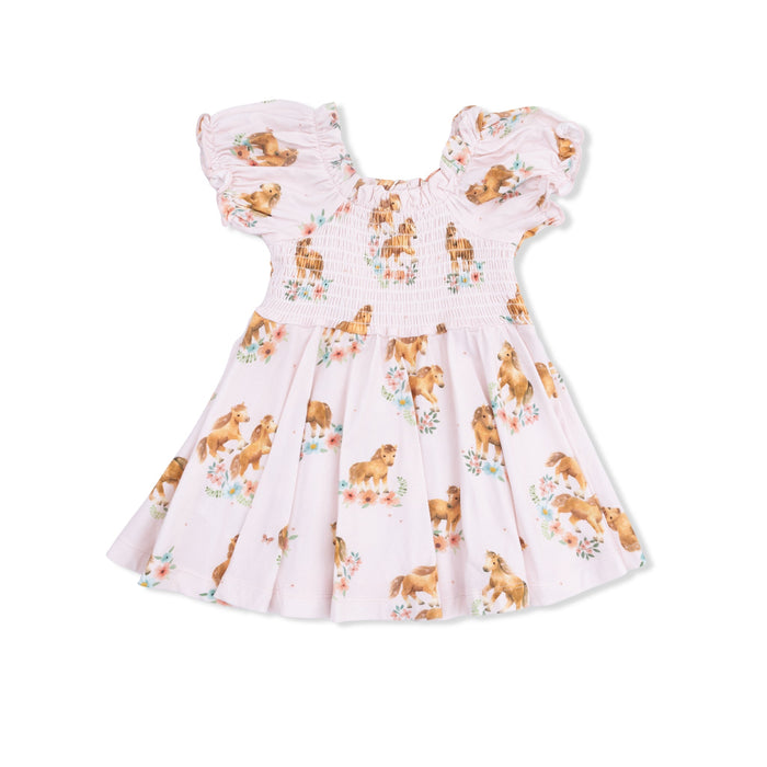 Smocked Twirly Dress