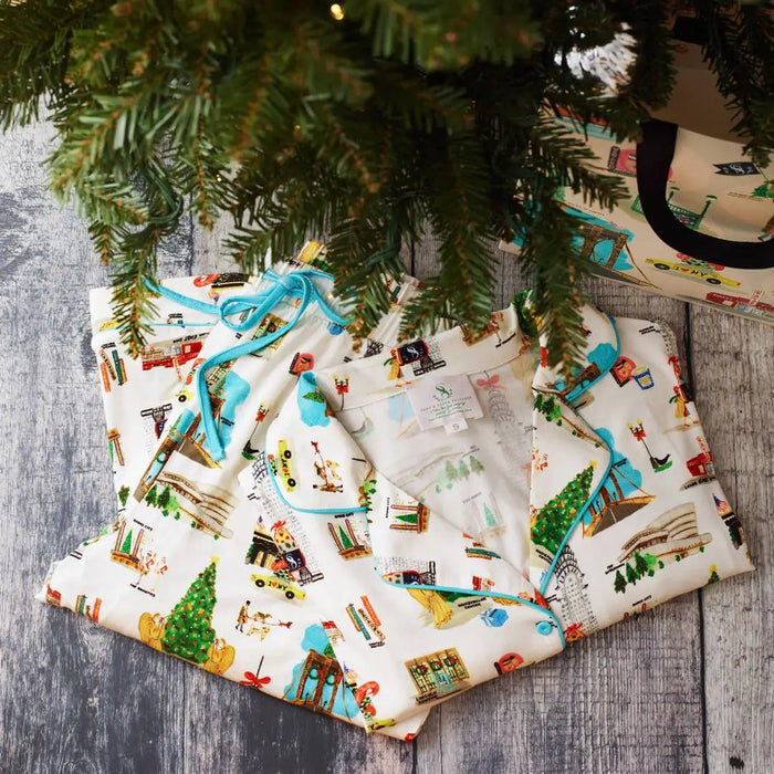Soap & Paper Factory - Holiday in New York Long Sleeve Pajamas by Soap & Paper Factory