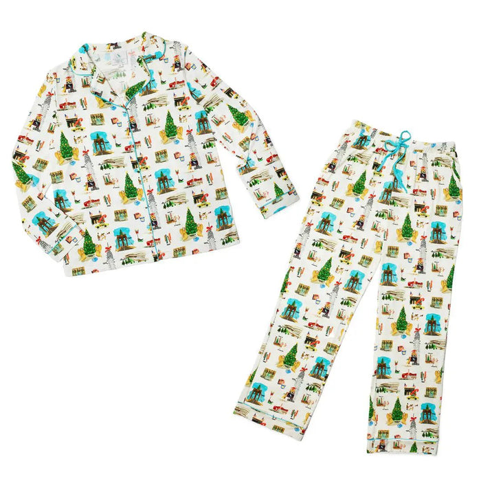 Soap & Paper Factory - Holiday in New York Long Sleeve Pajamas by Soap & Paper Factory