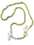Solar Eclipse - Hand-painted Flower Mahjong Crossbody Phone Chain by Solar Eclipse