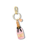Solar Eclipse - Hand-Painted Rosé Bag Charm + Keychain | Eco-Friendly by Solar Eclipse
