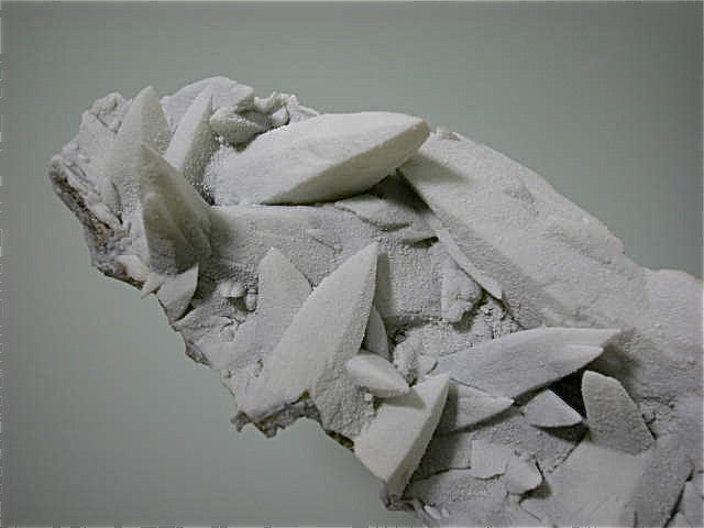 SOLD Quartz after Calcite, Djurkovo Mine, Laki District, Bulgaria Medium cabinet 5 x 7.5 x 19 cm $280. Online 12/1