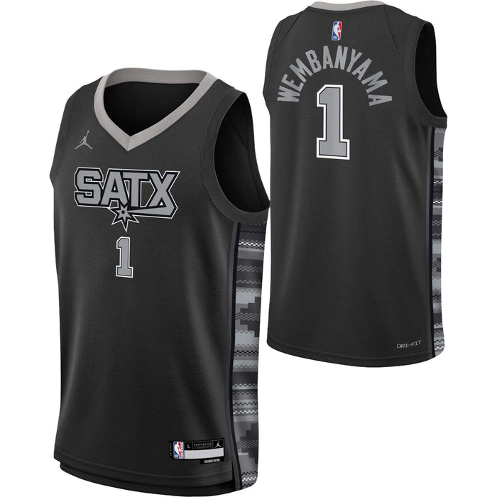 Nike Spurs Wembanyama 1 Association Kids Jersey
