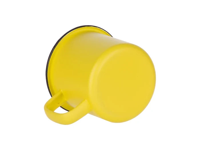Sublimation 12oz/360ml Enamel Mug (Matt Yellow)