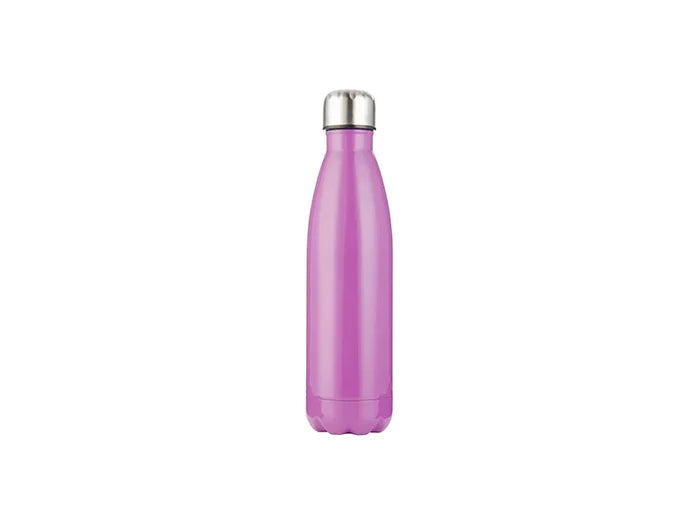 Sublimation 17oz/500ml Stainless Steel Cola Bottle (Purple)