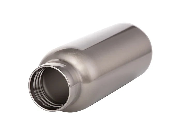 Sublimation 500ml/17oz Portable Bamboo Lid Stainless Steel Bottle (Silver)