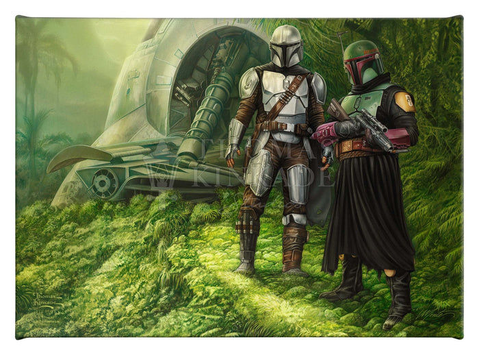 The Mandalorian&trade; - Brothers in Arms - 10" x 14" Gallery Wrapped Canvas