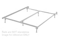 Trinell B446-97 Brown King Panel Rails