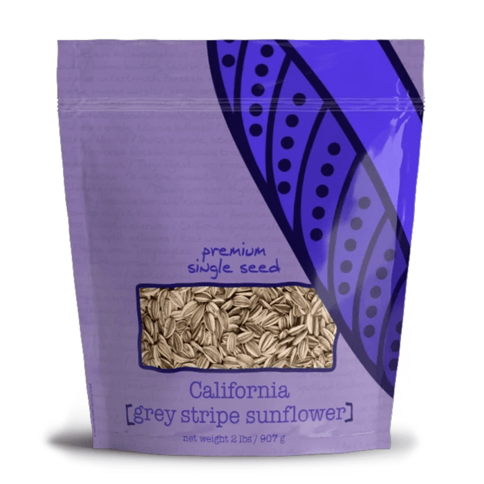 Volkman Grey Striped Sunflower - New York Bird Supply