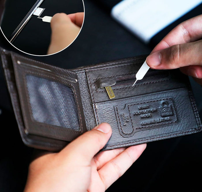 WA354 - Retro Genuine Leather Men's Wallet