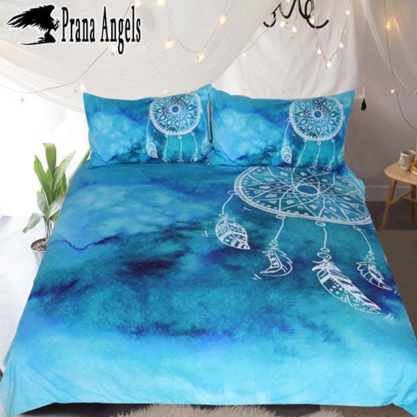 Watercolor Dreamcatcher Bedding Set