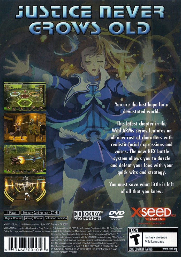 Wild Arms 4 PS2 - Video Game - Used - CaveGamers - Image 2