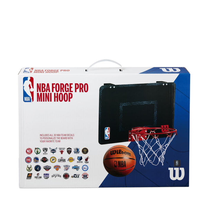 Wilson NBA Forge Team Mini Hoop Black