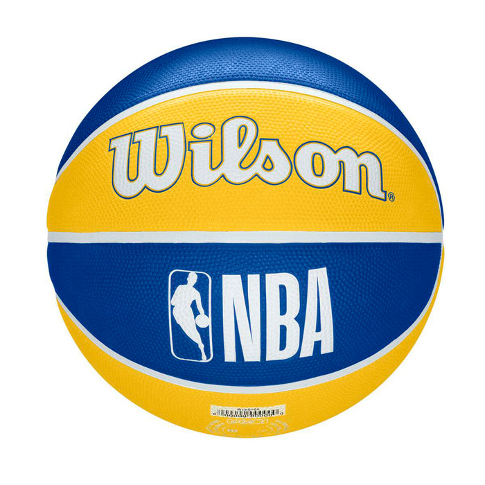 Wilson NBA Tribute Gold Warriors 7 Blue