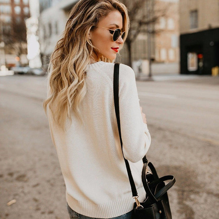 Women Casual Heart You Sweater
