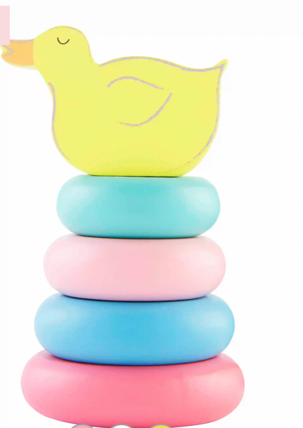 Wood Farm Stacking  Toy