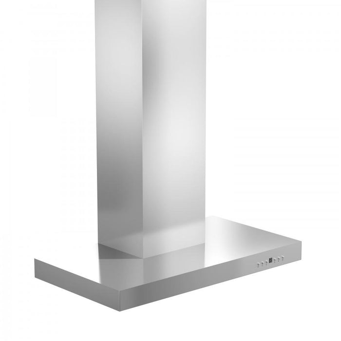ZLINE 30" Stainless Wall Range Hood with Crown Molding, KECRN - 30 - Farmhouse Kitchen and Bath
